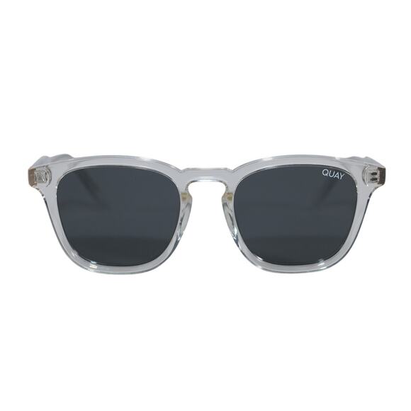 Quay Australia Accessories - Quay Australia JACKPOT Round Sunglasses - Clear / Smoke - NWT